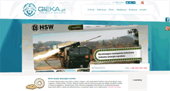Desktop Screenshot of gieka.pl
